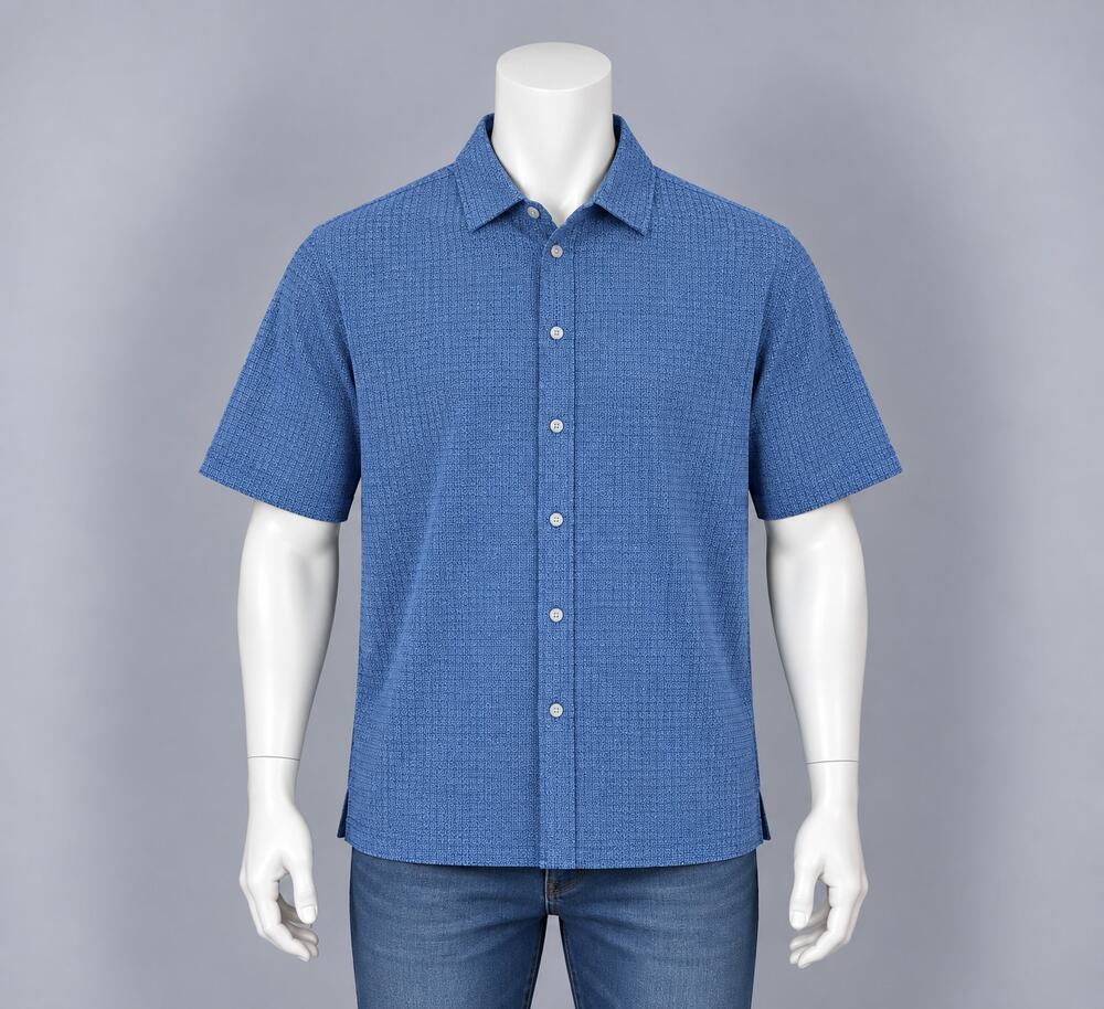 Hart Schaffner Marx Luxury Performance Button Polo Shirt Mens Sz XXL Floral